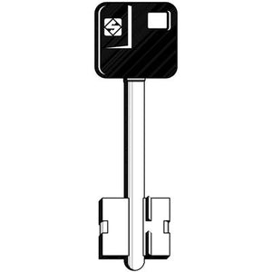 CHIAVE DOPPIA MAPPA YALE 5YA18P SILCA - OTTONE NICHELATO- 5 pezzi