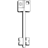 CHIAVE DOPPIA MAPPA YALE 5YA22 SILCA - OTTONE NICHELATO- 5 pezzi