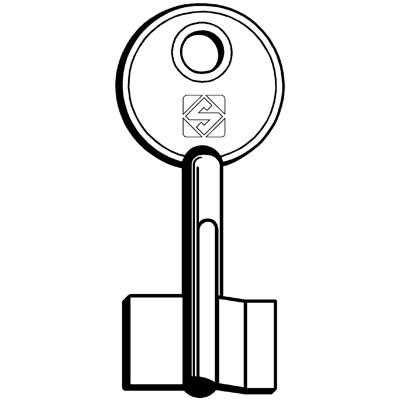 CHIAVE DOPPIA MAPPA KASSEL YALE 5KY2 SILCA - OTTONE NICHELATO- 5 pezzi