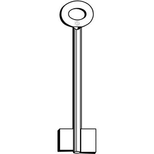 CHIAVE DOPPIA MAPPA STUV TANN 8310TA SILCA  ACCIAIO NICHELATO