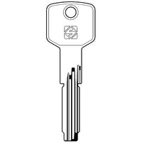 CHIAVE PUNZONATA CISA CS139 SILCA - OTTONE NICHELATO- 5 pezzi