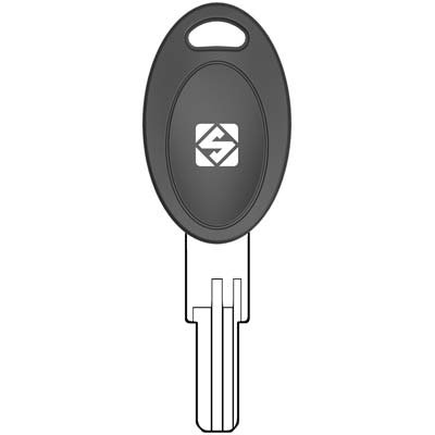 CHIAVE PUNZONATA EUROLOCKS EU21P SILCA - OTTONE NICHELATO- 5 pezzi