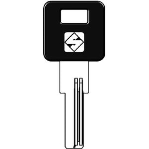 CHIAVE PUNZONATA MASTER MS20P SILCA  OTTONE NICHELATO