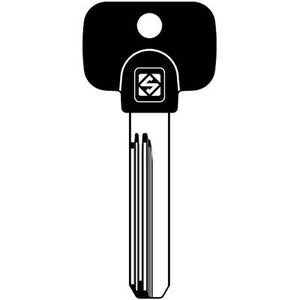 CHIAVE PUNZONATA MULTLOCK MTK4P SILCA - ALPACCA- 5 pezzi