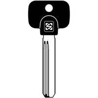 CHIAVE PUNZONATA MULTLOCK MTK4RPX SILCA - OTTONE NICHELATO- 5 pezzi