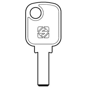 CHIAVE PUNZONATA SECURITAC KYR SCU1 SILCA - ZAMA- 10 pezzi