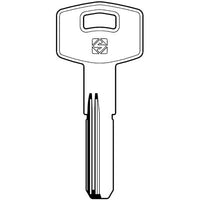 CHIAVE PUNZONATA TARONI TAR16 SILCA - OTTONE NICHELATO- 5 pezzi