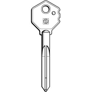 CHIAVE A CROCE ISEO XIE4 SILCA - ACCIAIO NICHELATO- 2 pezzi