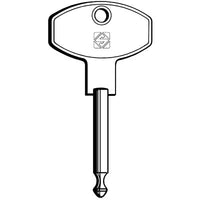 CHIAVE A CROCE OMEC XOM2 SILCA - ACCIAIO NICHELATO- 2 pezzi