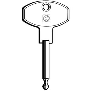 CHIAVE A CROCE OMEC XOM2 SILCA - ACCIAIO NICHELATO- 2 pezzi