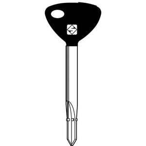 CHIAVE A CROCE YALE XY2P SILCA - ACCIAIO NICHELATO- 2 pezzi