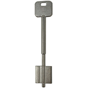 CHIAVE DOPPIA MAPPA CR 10B ORIGINALE - OTTONE NICHELATO- 5 pezzi