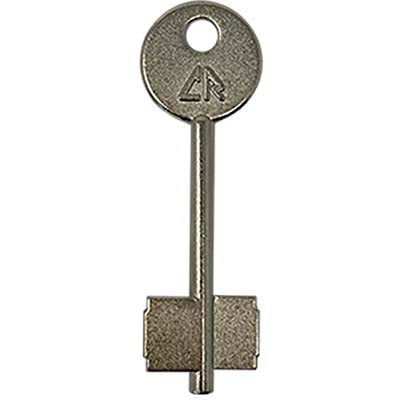 CHIAVE DOPPIA MAPPA CR 11 ORIGINALE - OTTONE NICHELATO- 5 pezzi