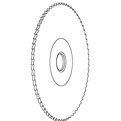 FRESA DUPLICATRICE SILCA  MM 80X1,5X22