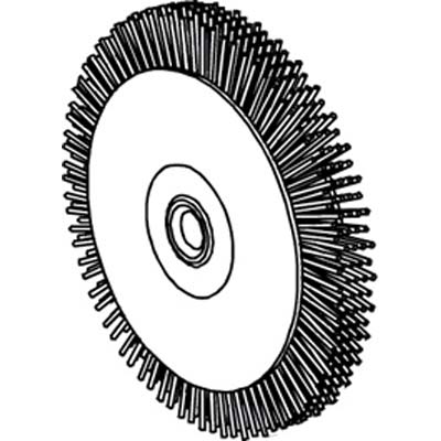 SPAZZOLA ACCIAIO SBAVARE DUPLICATRICE SILCA  MM 80X10X15