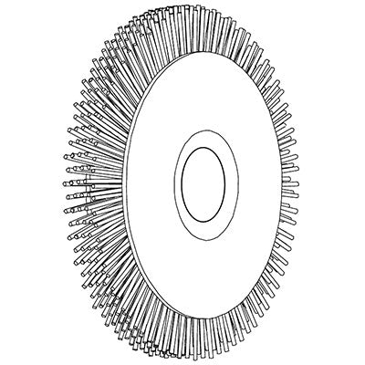 SPAZZOLA TYNEX SBAVARE DUPLICATRICE SILCA  X TECH3 MM 80X10X15