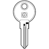 CHIAVE PIATTA ABUS AB43 SILCA - ACCIAIO NICHELATO- 10 pezzi