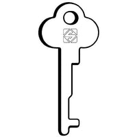 CHIAVE PIATTA IBFM 1003P1 SILCA - ACCIAIO NICHELATO- 10 pezzi