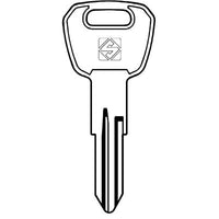 CHIAVE PIATTA ALPHA ALP4 SILCA - OTTONE NICHELATO- 10 pezzi