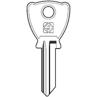 CHIAVE PIATTA BETA BE3 SILCA - OTTONE NICHELATO- 20 pezzi