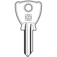 CHIAVE PIATTA BETA BE200 SILCA - OTTONE NICHELATO- 20 pezzi