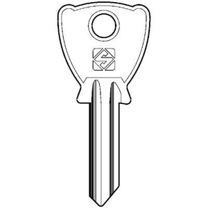 CHIAVE PIATTA BETA BE202 SILCA - OTTONE NICHELATO- 20 pezzi