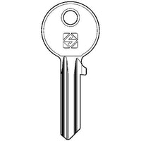 CHIAVE PIATTA CORNI CC8 SILCA - OTTONE NICHELATO- 10 pezzi