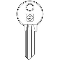 CHIAVE PIATTA CORBIN CB8 SILCA - OTTONE NICHELATO- 10 pezzi