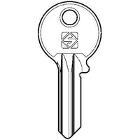 CHIAVE PIATTA CORBIN CB80 SILCA - OTTONE NICHELATO- 10 pezzi