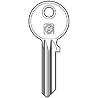 CHIAVE PIATTA CORBIN CB85 SILCA - OTTONE NICHELATO- 20 pezzi