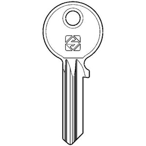 CHIAVE PIATTA CORBIN CB85 SILCA - OTTONE NICHELATO- 20 pezzi