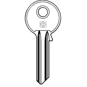 CHIAVE PIATTA FEB FEB2 SILCA - OTTONE NICHELATO- 10 pezzi