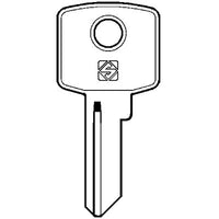 CHIAVE PIATTA CAS CIS4R SILCA - OTTONE NICHELATO- 10 pezzi