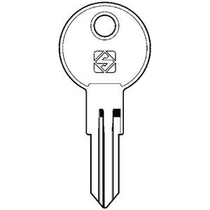 CHIAVE PIATTA EVERGOOD ED4 SILCA - ACCIAIO NICHELATO- 5 pezzi