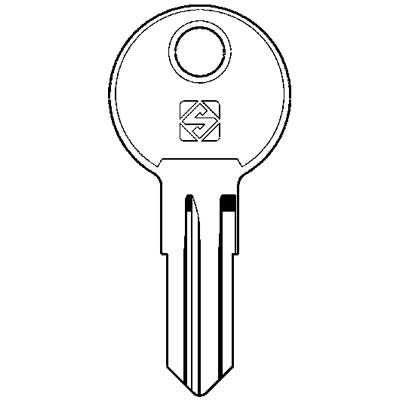 CHIAVE PIATTA FAB BFT FB36 SILCA - ACCIAIO NICHELATO- 10 pezzi