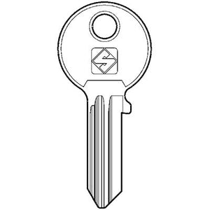 CHIAVE PIATTA FACCHINETTI FF2 SILCA - OTTONE NICHELATO- 10 pezzi