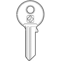 CHIAVE PIATTA FASEM FM2 SILCA - OTTONE NICHELATO- 10 pezzi