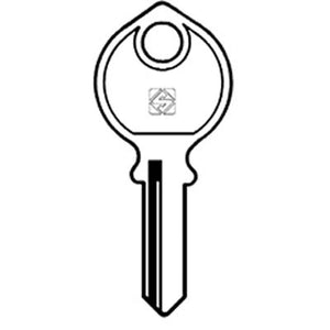 CHIAVE PIATTA GLOBE GL1R SILCA - ACCIAIO NICHELATO- 10 pezzi