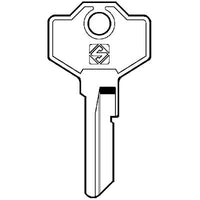 CHIAVE PIATTA GUSSANI GS1 SILCA - OTTONE NICHELATO- 10 pezzi