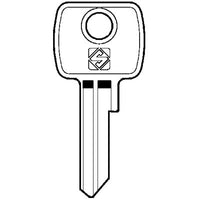 CHIAVE PIATTA L&F LF6 SILCA - OTTONE NICHELATO- 10 pezzi