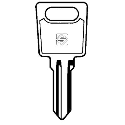 CHIAVE PIATTA LAS LS13 SILCA - ACCIAIO NICHELATO- 10 pezzi