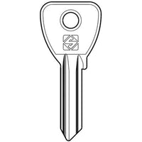 CHIAVE PIATTA OMEC OC238 SILCA - OTTONE NICHELATO- 10 pezzi