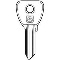 CHIAVE PIATTA OMEC OC236 SILCA - OTTONE NICHELATO- 10 pezzi