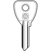 CHIAVE PIATTA OMEC OC074 SILCA - OTTONE NICHELATO- 20 pezzi