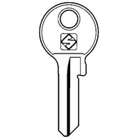 CHIAVE PIATTA VIRO VI7R SILCA - OTTONE NICHELATO- 10 pezzi