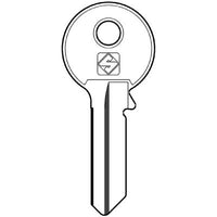 CHIAVE PIATTA VIRO VI080 SILCA - OTTONE NICHELATO- 20 pezzi