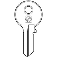 CHIAVE PIATTA VIRO VI082 SILCA - OTTONE NICHELATO- 20 pezzi