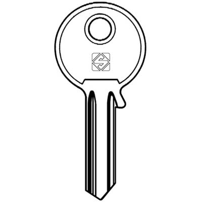 CHIAVE PIATTA WELKA WE3 SILCA - OTTONE NICHELATO- 20 pezzi