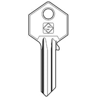 CHIAVE PIATTA YALE YA226 SILCA - OTTONE NICHELATO- 20 pezzi