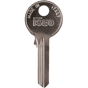 CHIAVE PIATTA ISEO 020159 ORIGINALE - OTTONE NICHELATO- 20 pezzi